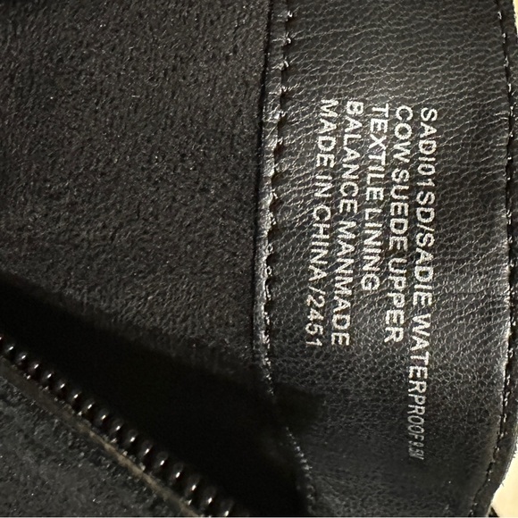 Blondo Authentic Leather Upper Waterproof Sadie Ankle Boot in Black Size 9.5 - Picture 4 of 8